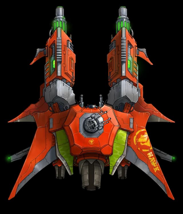 Hawkeye map, Orginal Exterior variant