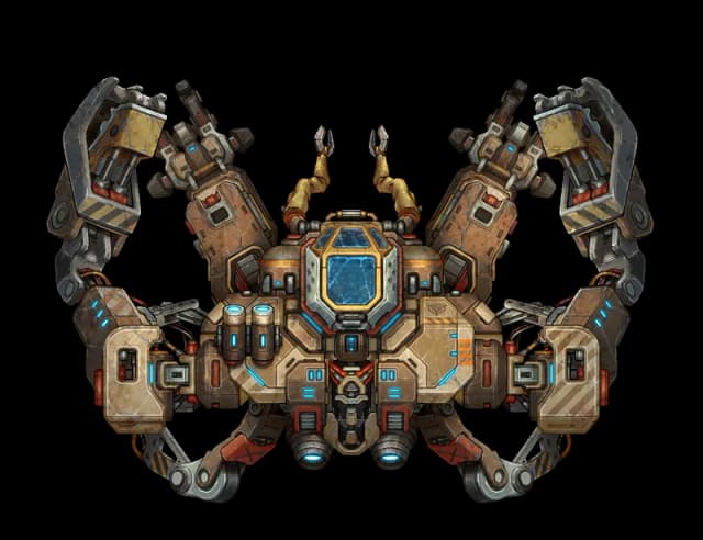 Multi-Purpose Mech map, Original Exterior variant
